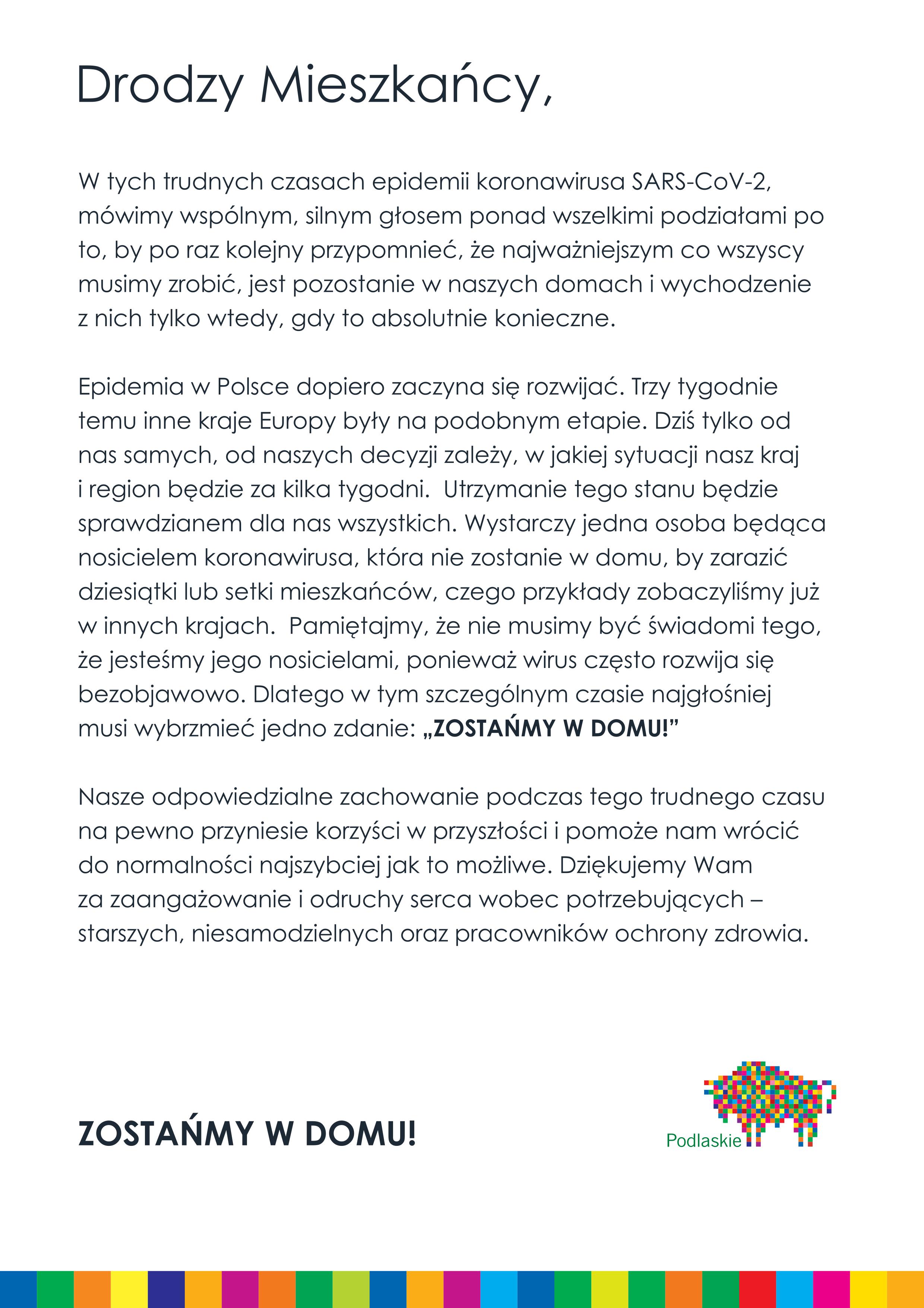 Apel samorządowców