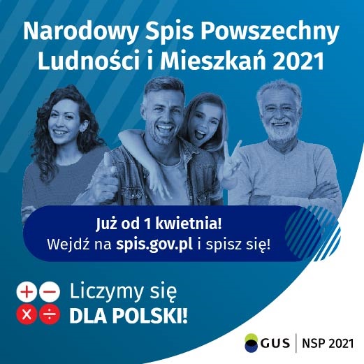 baner narodowy spis powszechny 2021